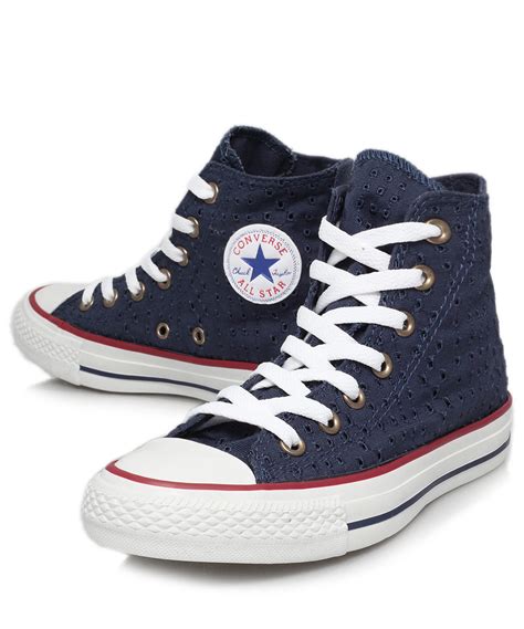 navy converse shoes|navy blue high top converse.